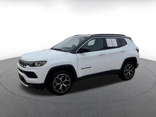 Bright White Clearcoat 2025 Jeep Compass Limited