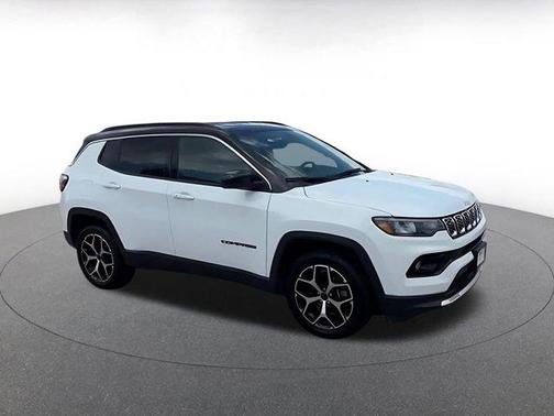 Bright White Clearcoat 2025 Jeep Compass Limited