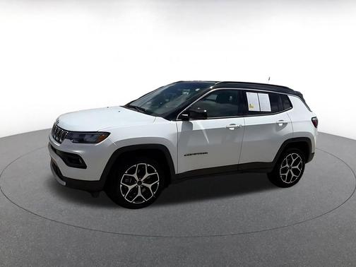 Bright White Clearcoat 2025 Jeep Compass Limited