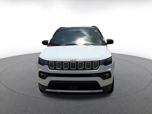 Bright White Clearcoat 2025 Jeep Compass Limited