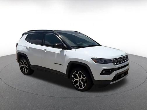 Bright White Clearcoat 2025 Jeep Compass Limited