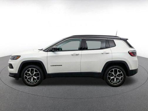 Bright White Clearcoat 2025 Jeep Compass Limited