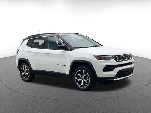 Bright White Clearcoat 2025 Jeep Compass Limited