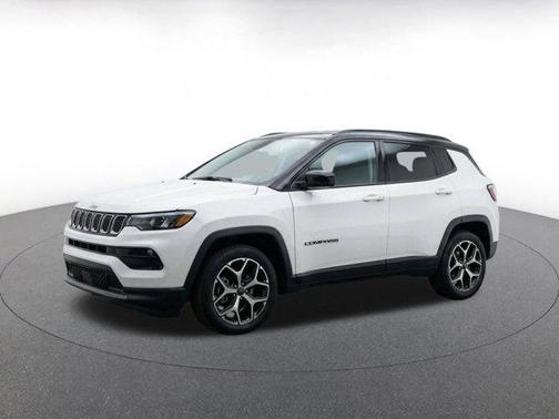 Bright White Clearcoat 2025 Jeep Compass Limited