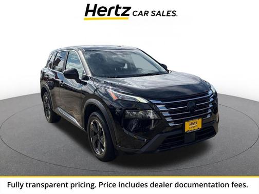 Super Black 2025 Nissan Rogue SV