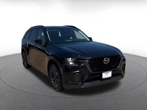 Jet Black Mica 2025 Mazda CX-70 3.3 Turbo Preferred Package