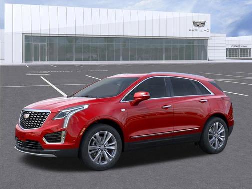 Radiant Red Tintcoat 2026 Cadillac XT5 Premium Luxury