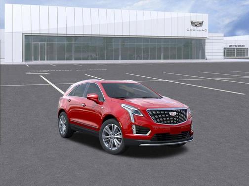 Radiant Red Tintcoat 2026 Cadillac XT5 Premium Luxury