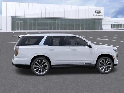 Vibrant White Tricoat 2026 Cadillac Escalade Luxury