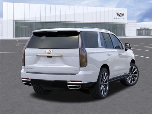 Vibrant White Tricoat 2026 Cadillac Escalade Luxury