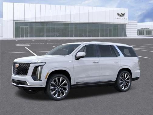 Vibrant White Tricoat 2026 Cadillac Escalade Luxury
