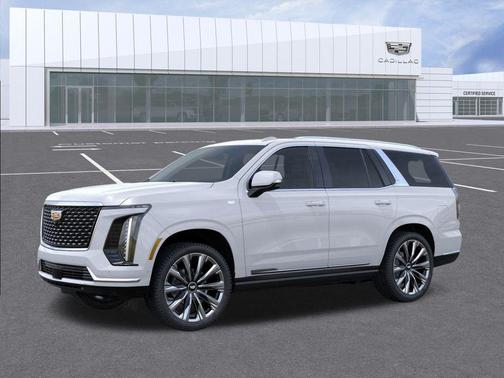 Vibrant White Tricoat 2026 Cadillac Escalade Luxury
