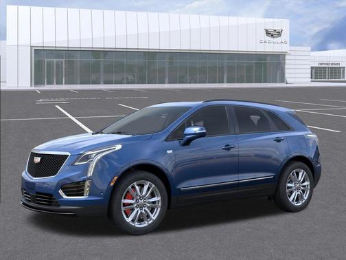 Opulent Blue Metallic 2026 Cadillac XT5 Sport
