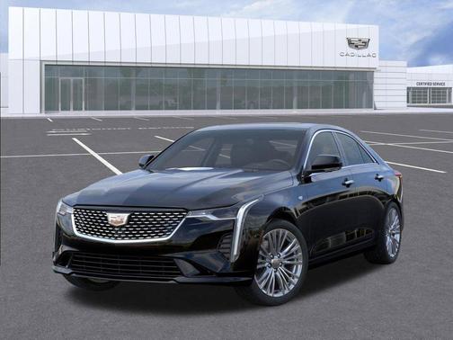 Black 2026 Cadillac CT4 Premium Luxury RWD