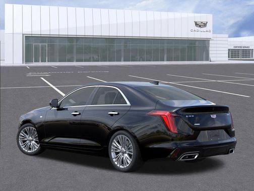 Black 2026 Cadillac CT4 Premium Luxury RWD