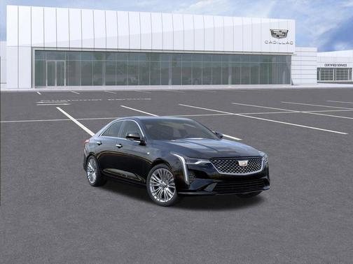 Black 2026 Cadillac CT4 Premium Luxury RWD