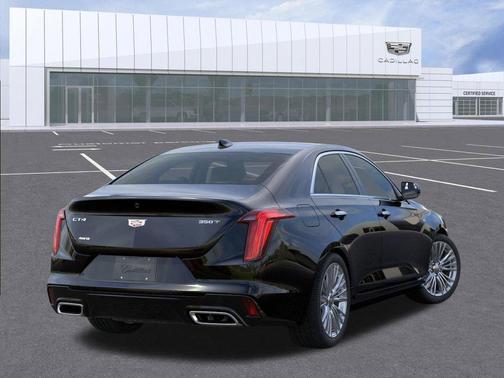Black 2026 Cadillac CT4 Premium Luxury RWD