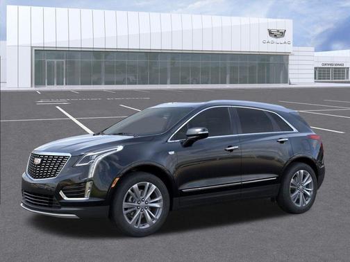 Stellar Black Metallic 2025 Cadillac XT5 Premium Luxury