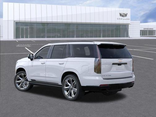 Vibrant White Tricoat 2026 Cadillac Escalade Sport Platinum