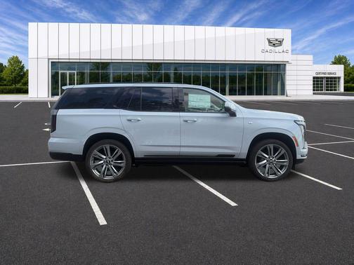 Vibrant White Tricoat 2026 Cadillac Escalade Sport Platinum