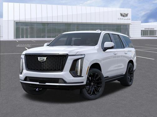 Vibrant White Tricoat 2026 Cadillac Escalade Sport