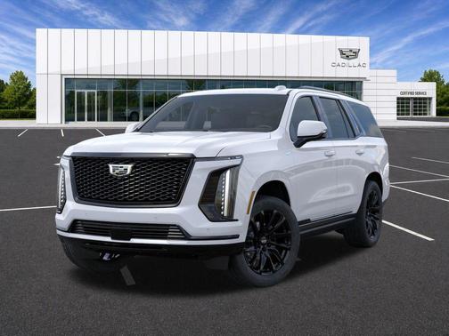 Vibrant White Tricoat 2026 Cadillac Escalade Sport