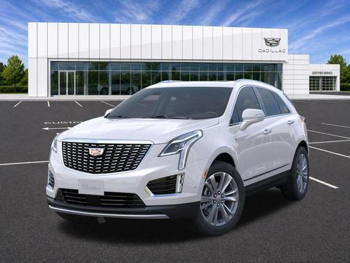 Crystal White Tricoat 2026 Cadillac XT5 Premium Luxury