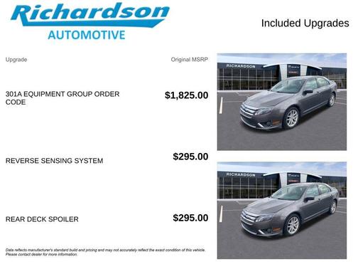 2012 Ford Fusion SEL