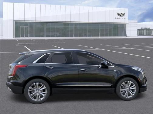 Stellar Black Metallic 2025 Cadillac XT5 Premium Luxury