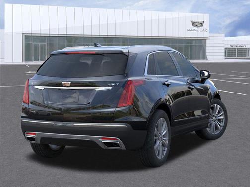 Stellar Black Metallic 2025 Cadillac XT5 Premium Luxury