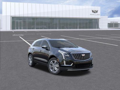 Stellar Black Metallic 2025 Cadillac XT5 Premium Luxury