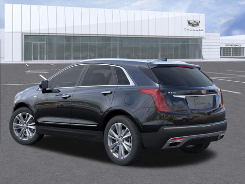 Stellar Black Metallic 2025 Cadillac XT5 Premium Luxury