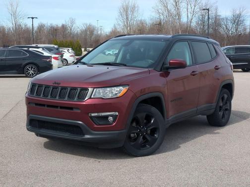 Velvet Red Pearlcoat 2021 Jeep Compass Latitude