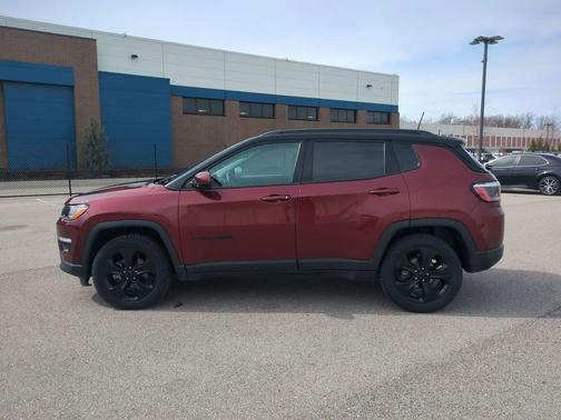 Velvet Red Pearlcoat 2021 Jeep Compass Latitude