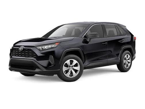 Midnight Black Metallic 2025 Toyota RAV4 LE