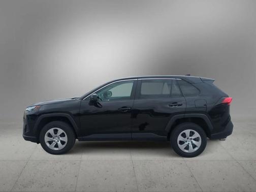 Midnight Black Metallic 2025 Toyota RAV4 LE