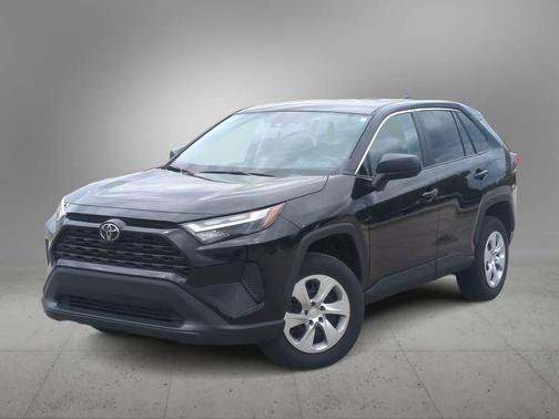 Midnight Black Metallic 2025 Toyota RAV4 LE
