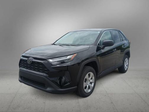 Midnight Black Metallic 2025 Toyota RAV4 LE