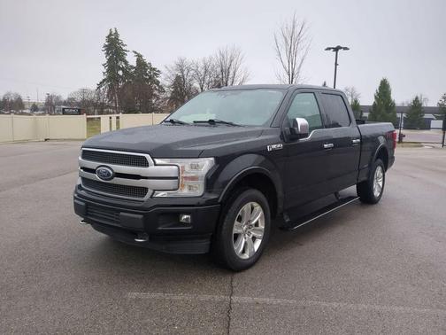 Shadow Black 2018 Ford F-150 Platinum