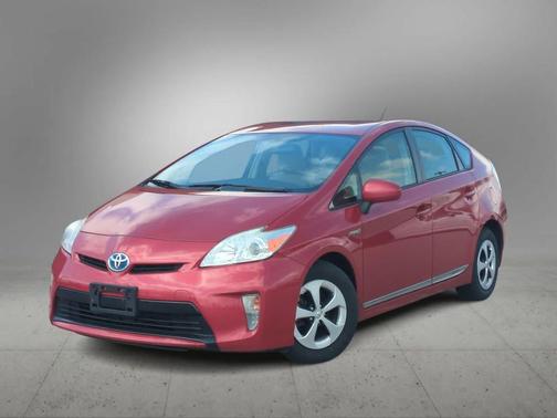 Barcelona Red Metallic 2013 Toyota Prius Three