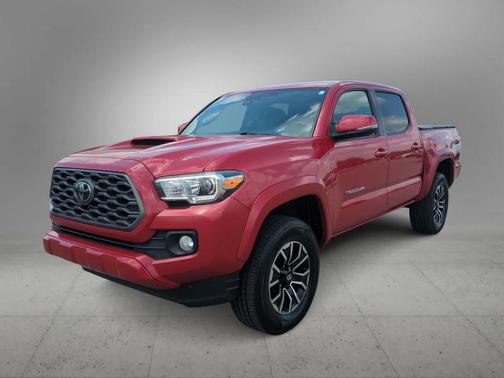 Barcelona Red Metallic 2022 Toyota Tacoma TRD Sport