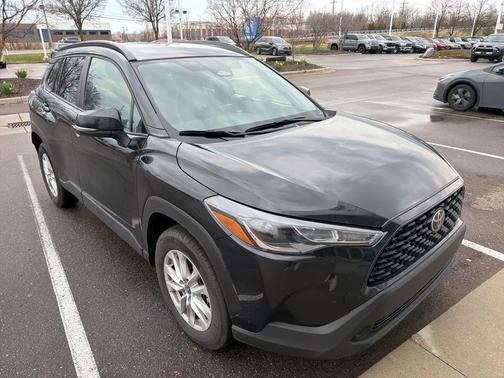 Jet Black 2025 Toyota Corolla Cross LE