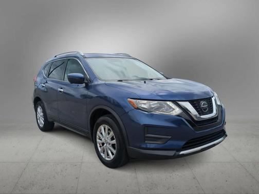 Caspian Blue 2018 Nissan Rogue SV