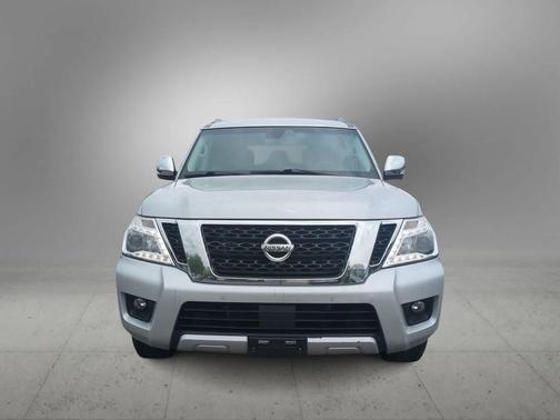 Brilliant Silver 2017 Nissan Armada Platinum