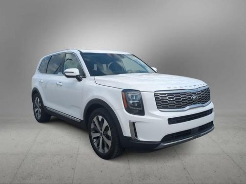 Glacial White Pearl 2021 Kia Telluride EX