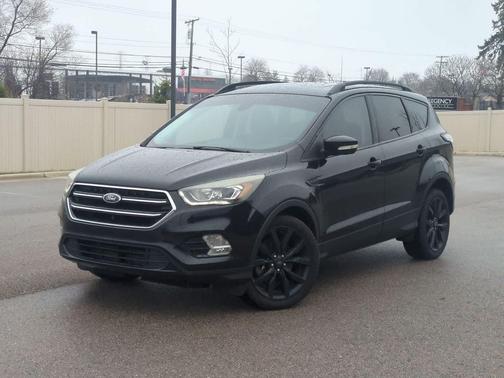 Shadow Black 2017 Ford Escape Titanium