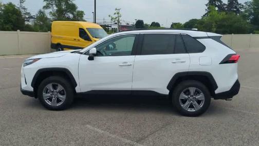 White 2022 Toyota RAV4 XLE
