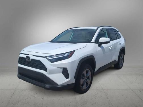 White 2022 Toyota RAV4 XLE