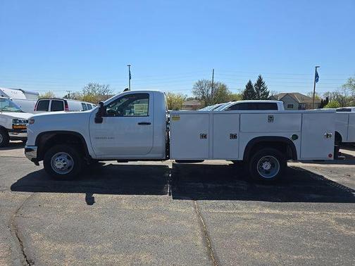 White 2025 Chevrolet Silverado 3500 WT