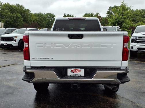 White 2026 Chevrolet Silverado 2500 Double Cab, Long Bed, WT, 4WD